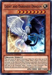 Light and Darkness Dragon [STOR-ENSE1] Super Rare | Shuffle n Cut Hobbies & Games