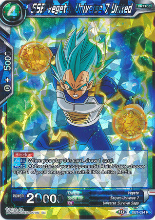 SSB Vegeta, Universe 7 United (DB1-024) [Dragon Brawl] | Shuffle n Cut Hobbies & Games