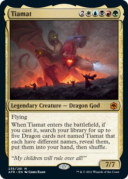 Tiamat [Dungeons & Dragons: Adventures in the Forgotten Realms] | Shuffle n Cut Hobbies & Games