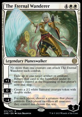 The Eternal Wanderer (Promo Pack) [Phyrexia: All Will Be One Promos] | Shuffle n Cut Hobbies & Games