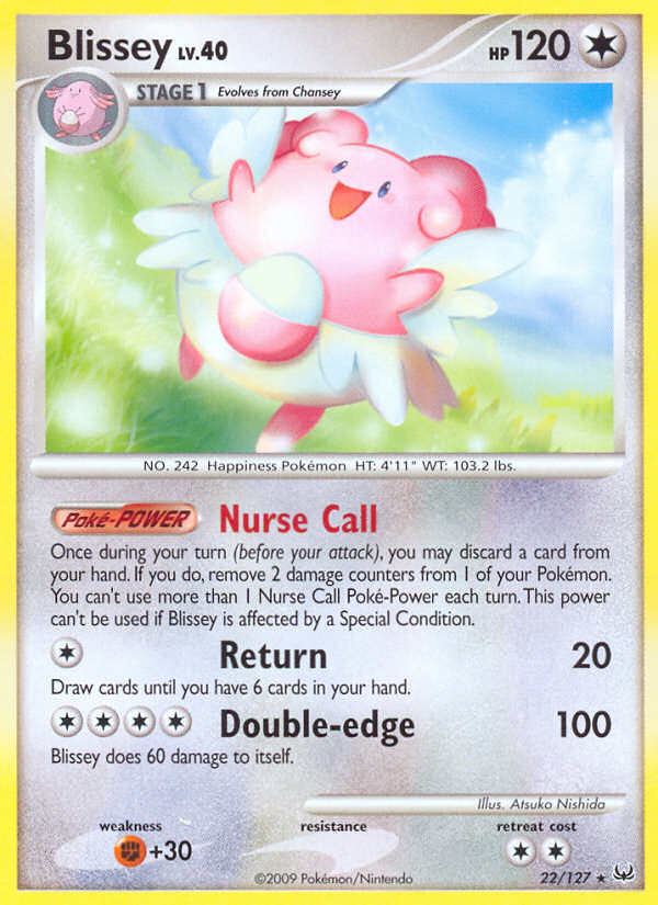 Blissey (22/127) [Platinum: Base Set] | Shuffle n Cut Hobbies & Games