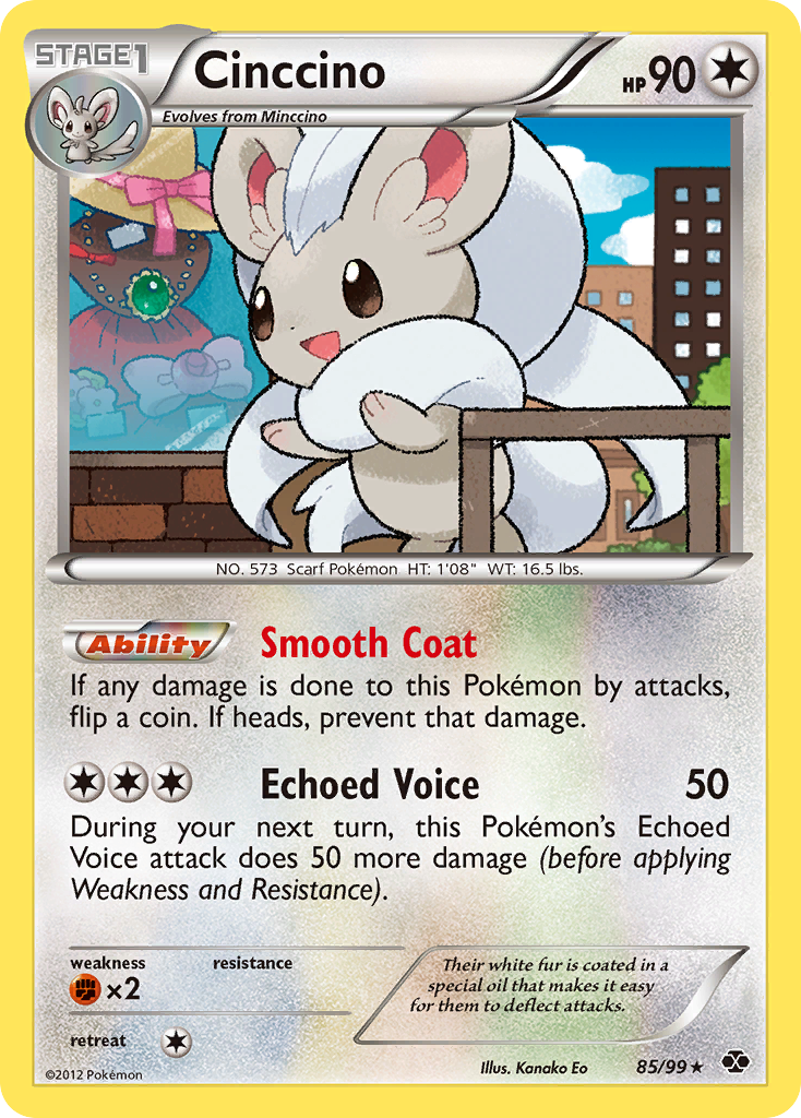 Cinccino (85/99) [Black & White: Next Destinies] | Shuffle n Cut Hobbies & Games