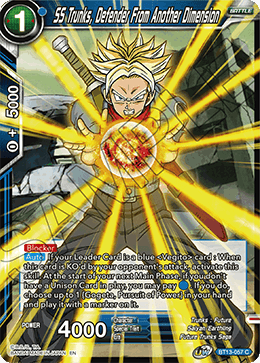 SS Trunks, Defender From Another Dimension (Common) [BT13-057] | Shuffle n Cut Hobbies & Games