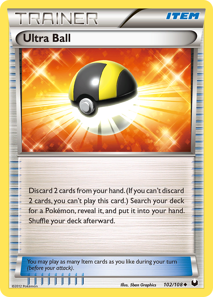 Ultra Ball (102/108) [Black & White: Dark Explorers] | Shuffle n Cut Hobbies & Games