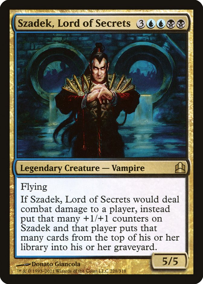 Szadek, Lord of Secrets [Commander 2011] | Shuffle n Cut Hobbies & Games