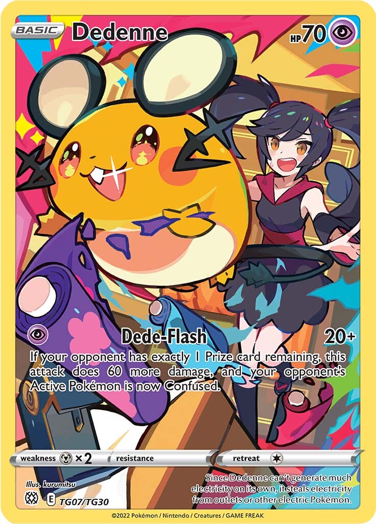 Dedenne (TG07/TG30) [Sword & Shield: Brilliant Stars] | Shuffle n Cut Hobbies & Games