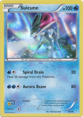 Suicune (30/30) [XY: Trainer Kit 3 - Suicune] | Shuffle n Cut Hobbies & Games