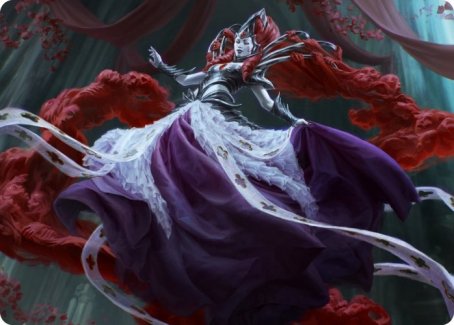 Olivia, Crimson Bride Art Card [Innistrad: Crimson Vow Art Series] | Shuffle n Cut Hobbies & Games