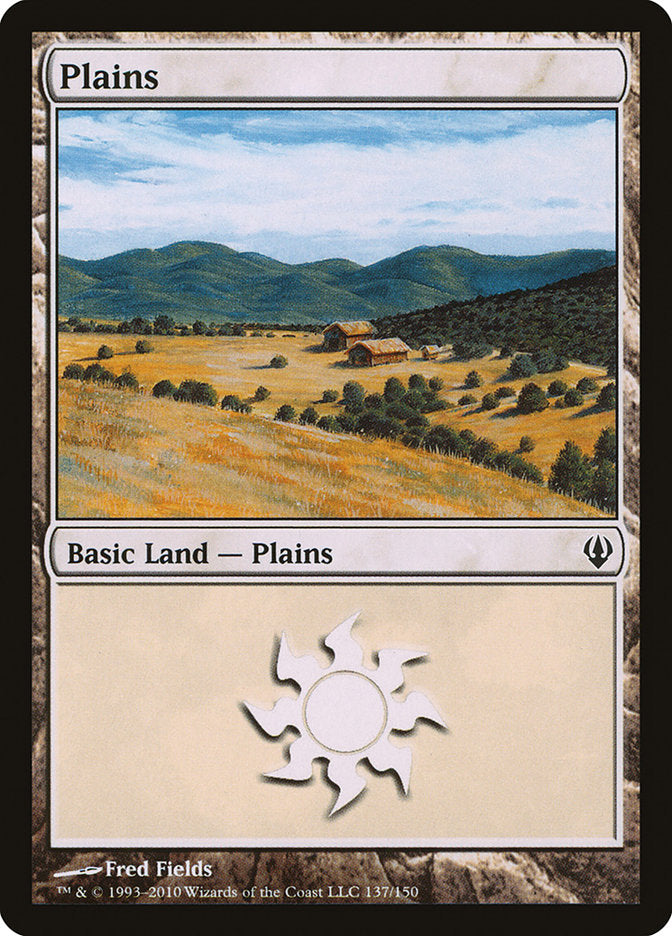 Plains (137) [Archenemy] | Shuffle n Cut Hobbies & Games