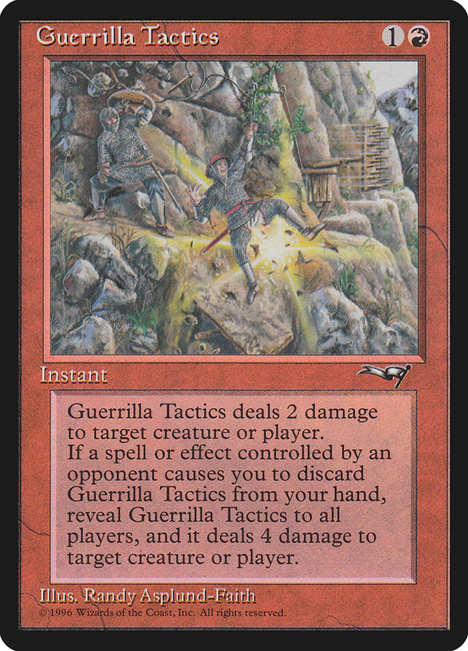 Guerrilla Tactics (Falling) [Alliances] | Shuffle n Cut Hobbies & Games