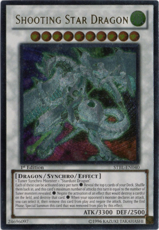 Shooting Star Dragon [STBL-EN040] Ghost Rare | Shuffle n Cut Hobbies & Games