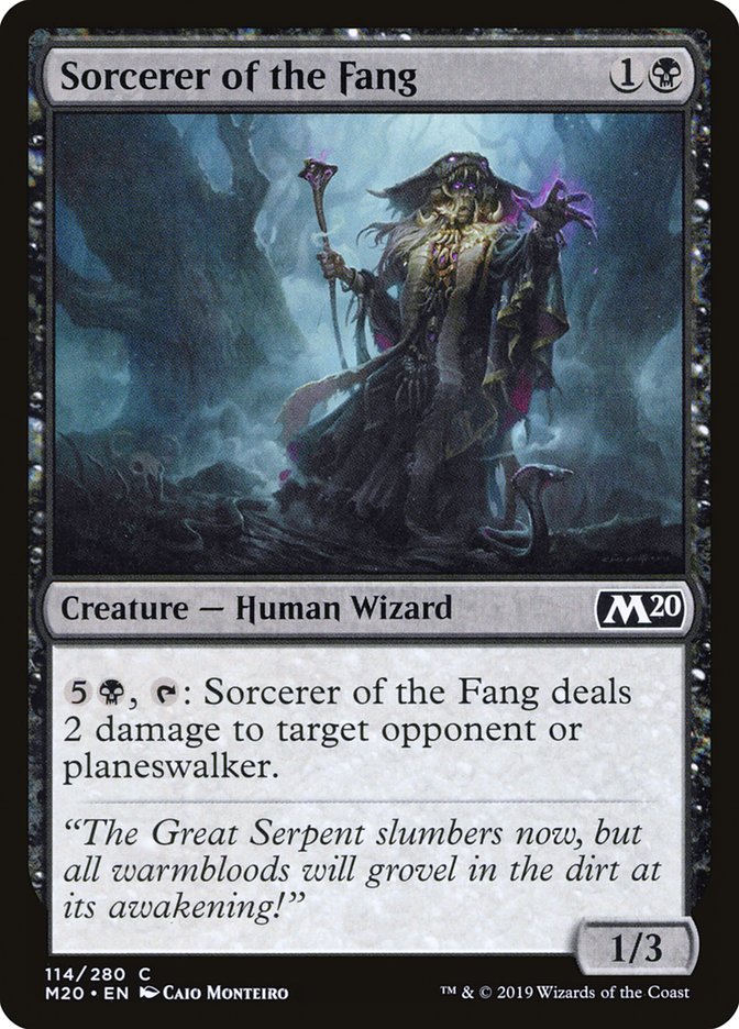 Sorcerer of the Fang [Core Set 2020] | Shuffle n Cut Hobbies & Games