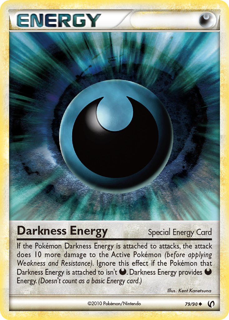 Darkness Energy (79/90) [HeartGold & SoulSilver: Undaunted] | Shuffle n Cut Hobbies & Games