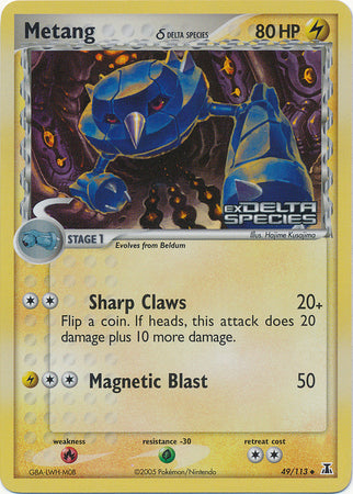 Metang (49/113) (Delta Species) (Stamped) [EX: Delta Species] | Shuffle n Cut Hobbies & Games