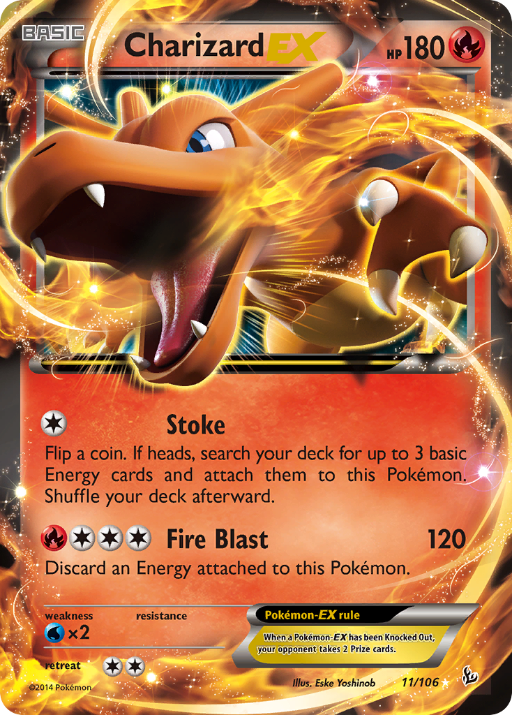 Charizard EX (11/106) [XY: Flashfire] | Shuffle n Cut Hobbies & Games