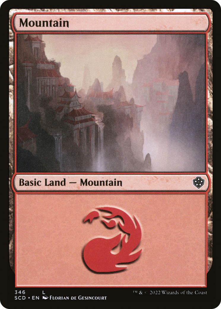 Mountain (346) [Starter Commander Decks] | Shuffle n Cut Hobbies & Games