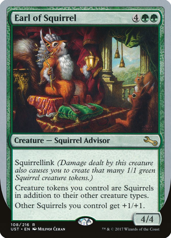 Earl of Squirrel [Unstable] | Shuffle n Cut Hobbies & Games