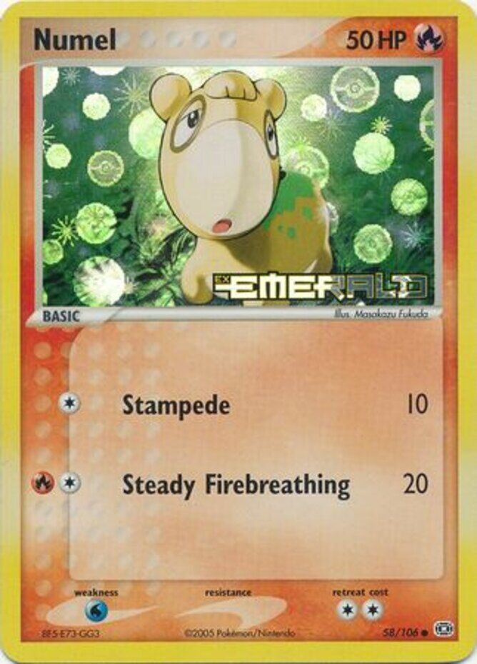 Numel (58/106) (Stamped) [EX: Emerald] | Shuffle n Cut Hobbies & Games