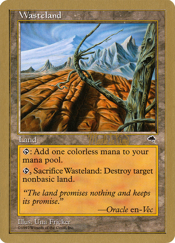 Wasteland (Mark Le Pine) [World Championship Decks 1999] | Shuffle n Cut Hobbies & Games