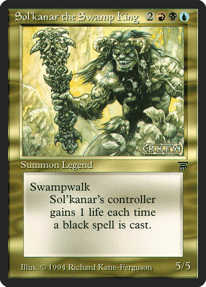 Sol'kanar the Swamp King [Legends] | Shuffle n Cut Hobbies & Games