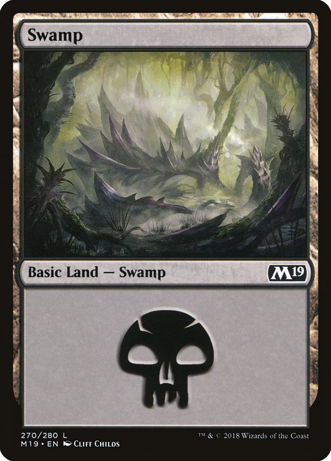 Swamp (270) [Core Set 2019] | Shuffle n Cut Hobbies & Games