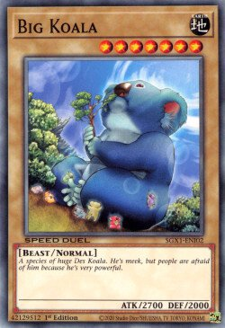 Big Koala [SGX1-ENI02] Common | Shuffle n Cut Hobbies & Games