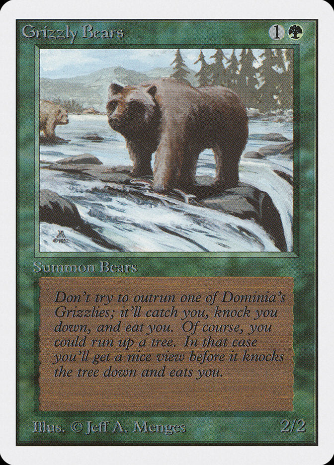 Grizzly Bears [Unlimited Edition] | Shuffle n Cut Hobbies & Games