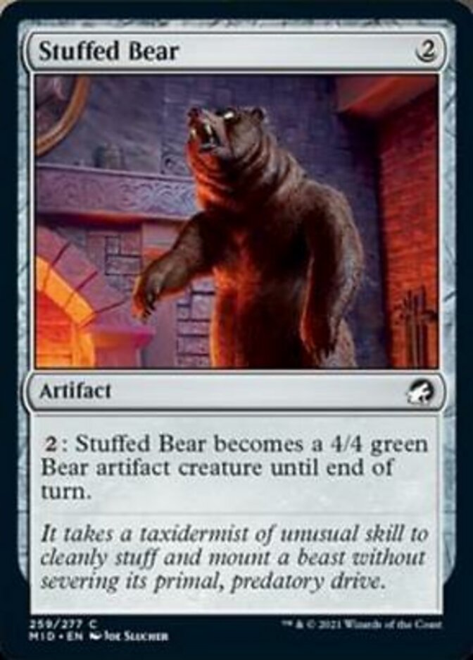 Stuffed Bear [Innistrad: Midnight Hunt] | Shuffle n Cut Hobbies & Games