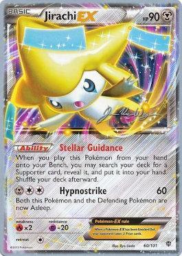 Jirachi EX (60/101) (HonorStoise - Jacob Van Wagner) [World Championships 2015] | Shuffle n Cut Hobbies & Games