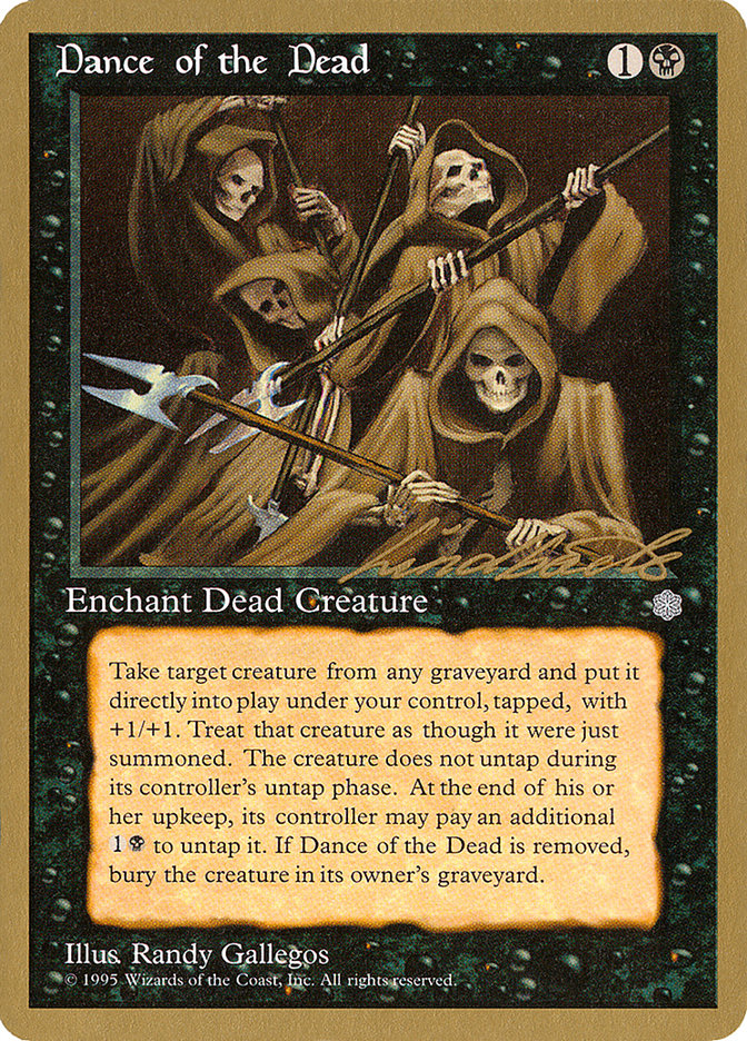 Dance of the Dead (Leon Lindback) [Pro Tour Collector Set] | Shuffle n Cut Hobbies & Games