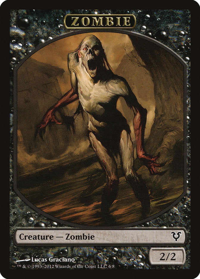 Zombie Token [Avacyn Restored Tokens] | Shuffle n Cut Hobbies & Games