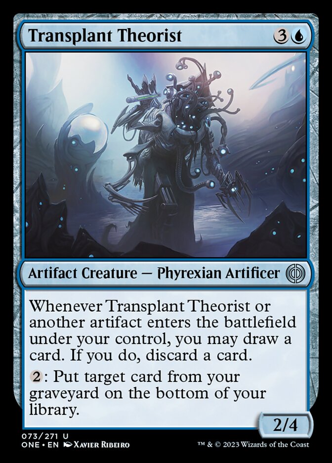 Transplant Theorist [Phyrexia: All Will Be One] | Shuffle n Cut Hobbies & Games