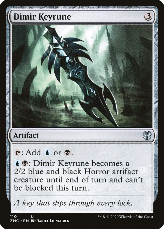 Dimir Keyrune [Zendikar Rising Commander] | Shuffle n Cut Hobbies & Games