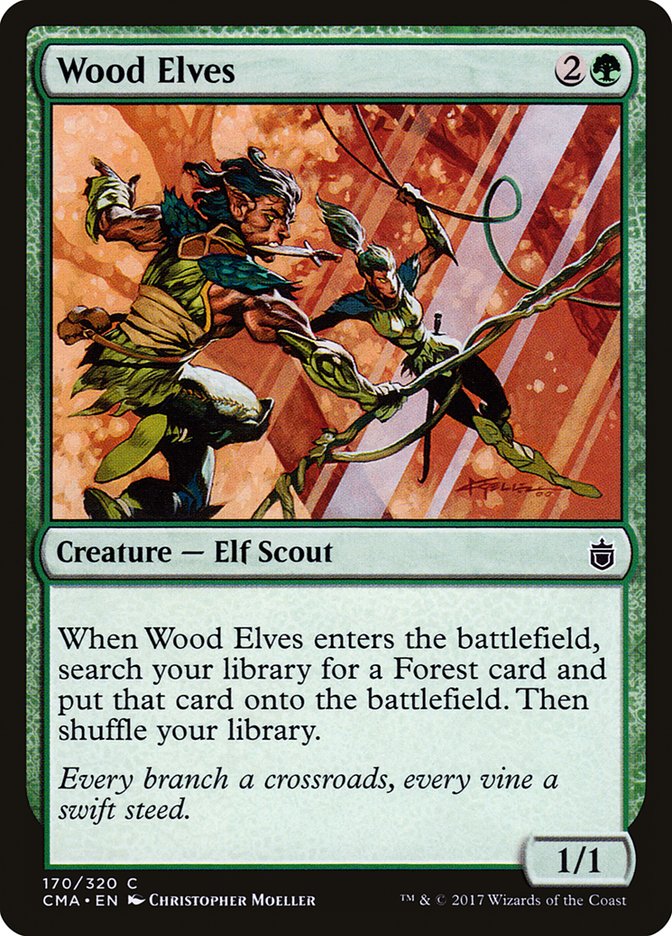 Wood Elves [Commander Anthology] | Shuffle n Cut Hobbies & Games