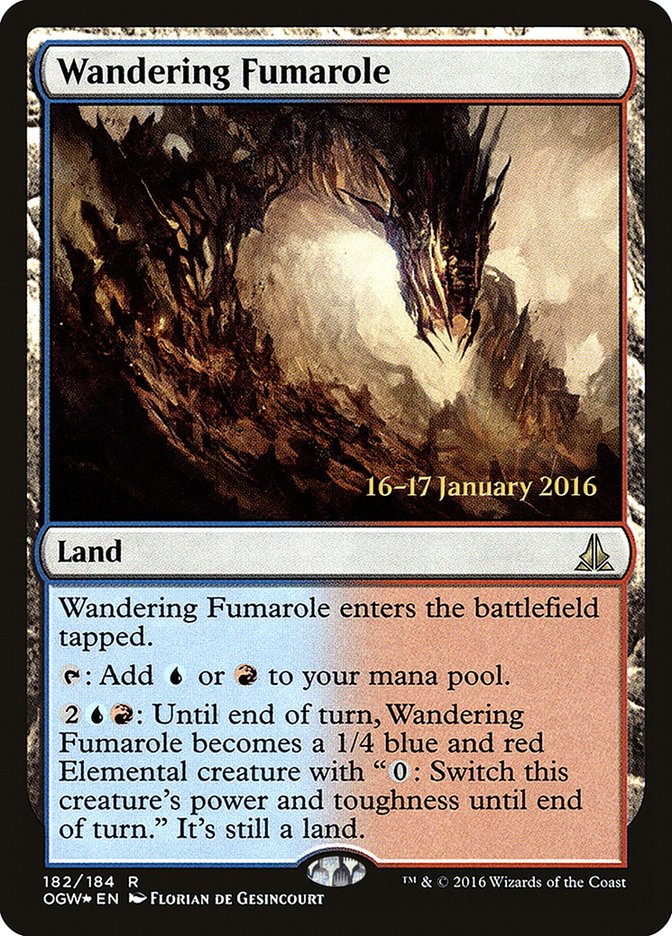 Wandering Fumarole [Oath of the Gatewatch Prerelease Promos] | Shuffle n Cut Hobbies & Games