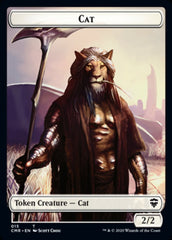 Cat // Soldier Double-Sided Token [Commander Legends Tokens] | Shuffle n Cut Hobbies & Games