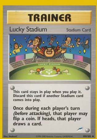 Lucky Stadium (100/105) [Neo Destiny Unlimited] | Shuffle n Cut Hobbies & Games