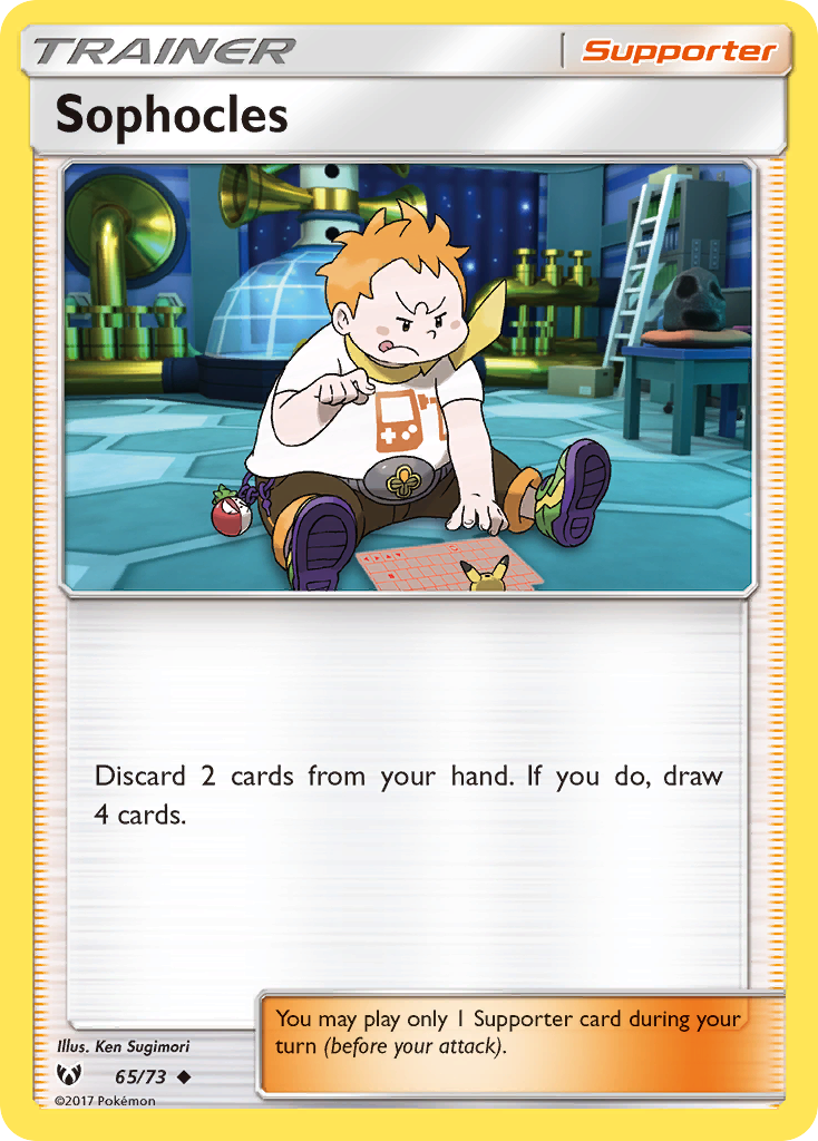 Sophocles (65/73) [Sun & Moon: Shining Legends] | Shuffle n Cut Hobbies & Games