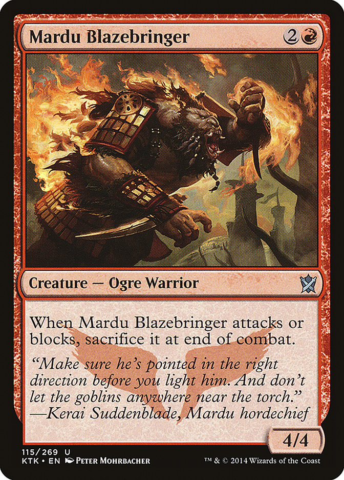 Mardu Blazebringer [Khans of Tarkir] | Shuffle n Cut Hobbies & Games