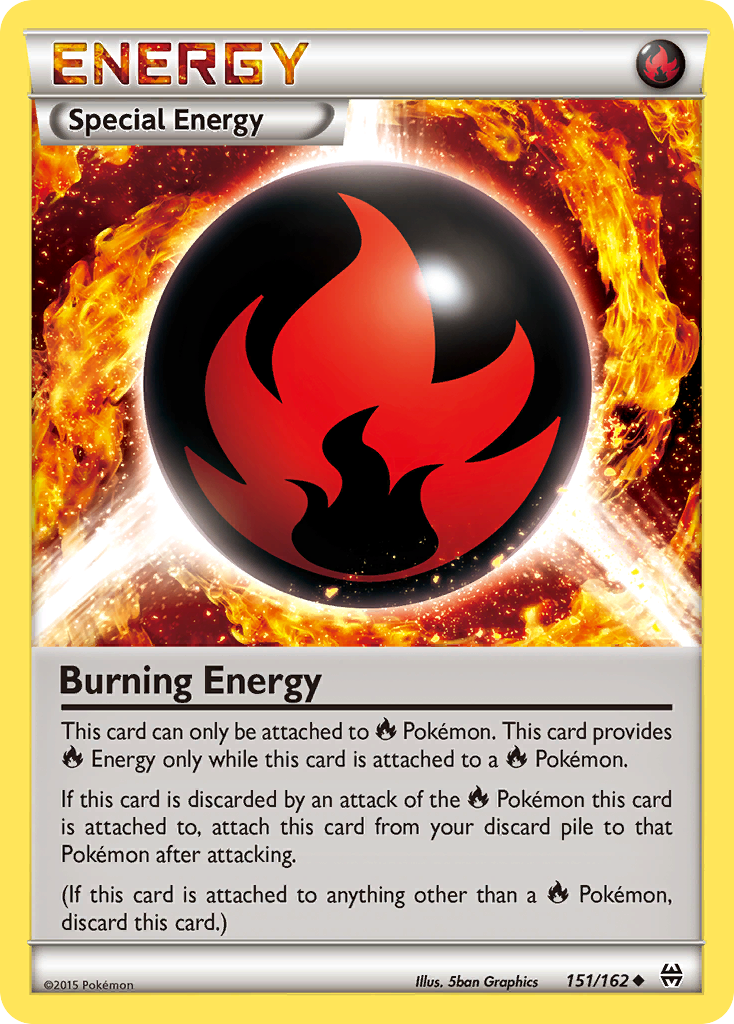 Burning Energy (151/162) [XY: BREAKthrough] | Shuffle n Cut Hobbies & Games