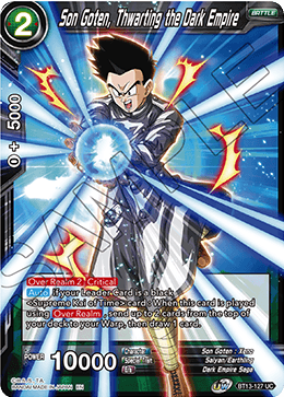 Son Goten, Thwarting the Dark Empire (Uncommon) [BT13-127] | Shuffle n Cut Hobbies & Games