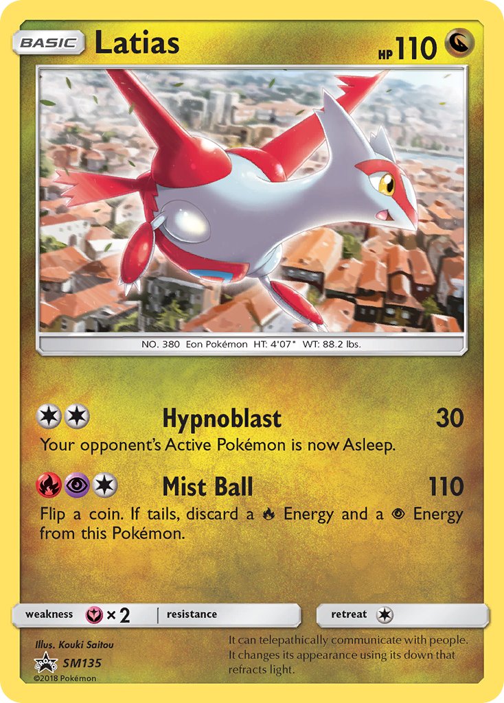 Latias (SM135) [Sun & Moon: Black Star Promos] | Shuffle n Cut Hobbies & Games