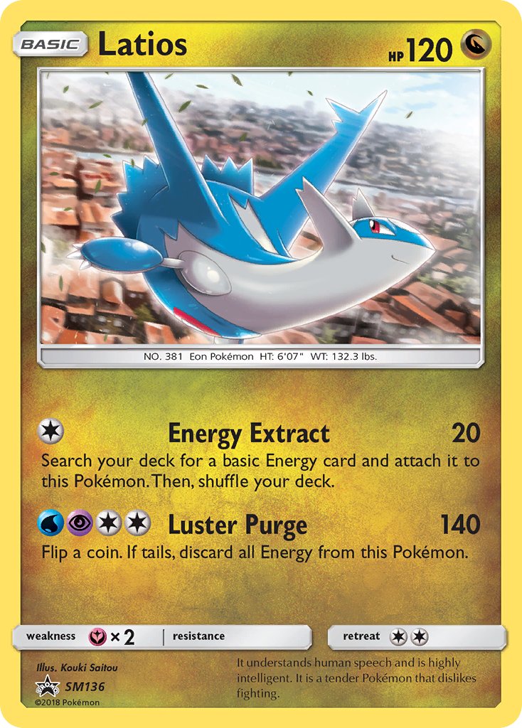 Latios (SM136) [Sun & Moon: Black Star Promos] | Shuffle n Cut Hobbies & Games