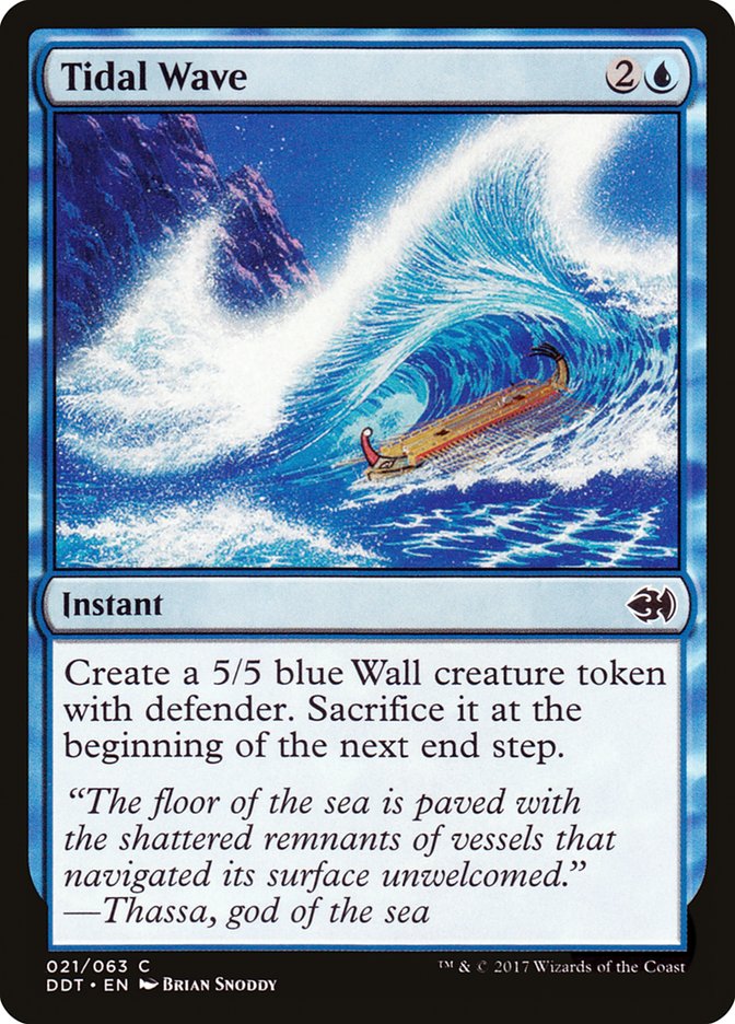 Tidal Wave [Duel Decks: Merfolk vs. Goblins] | Shuffle n Cut Hobbies & Games