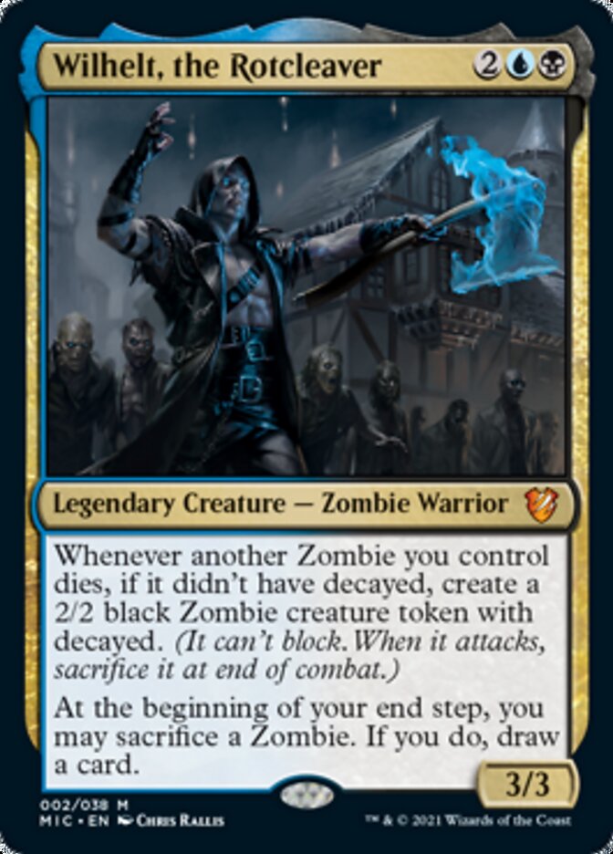 Wilhelt, the Rotcleaver (Display Commander) [Innistrad: Midnight Hunt Commander] | Shuffle n Cut Hobbies & Games