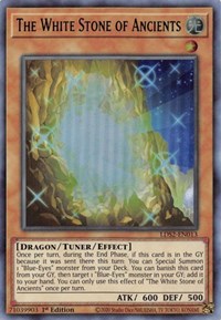 The White Stone of Ancients (Green) [LDS2-EN013] Ultra Rare | Shuffle n Cut Hobbies & Games