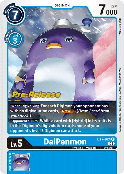 DaiPenmon [BT7-024] [Next Adventure Pre-Release Cards] | Shuffle n Cut Hobbies & Games