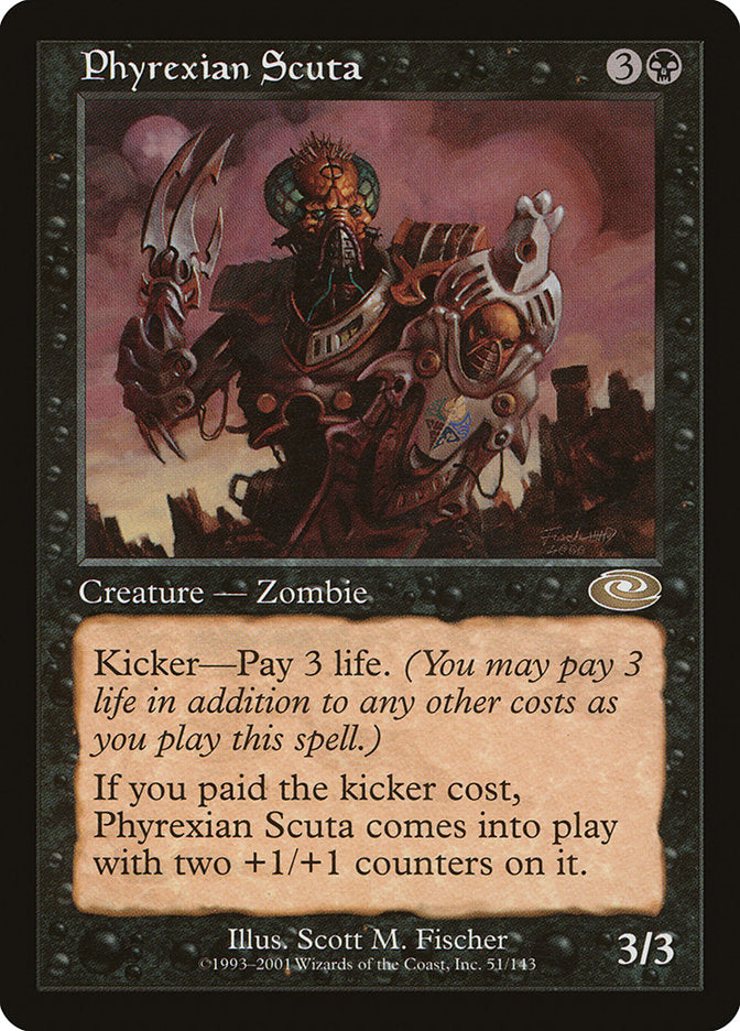 Phyrexian Scuta [Planeshift] | Shuffle n Cut Hobbies & Games