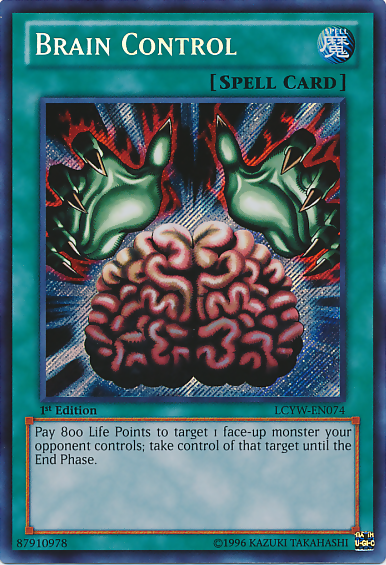 Brain Control [LCYW-EN074] Secret Rare | Shuffle n Cut Hobbies & Games