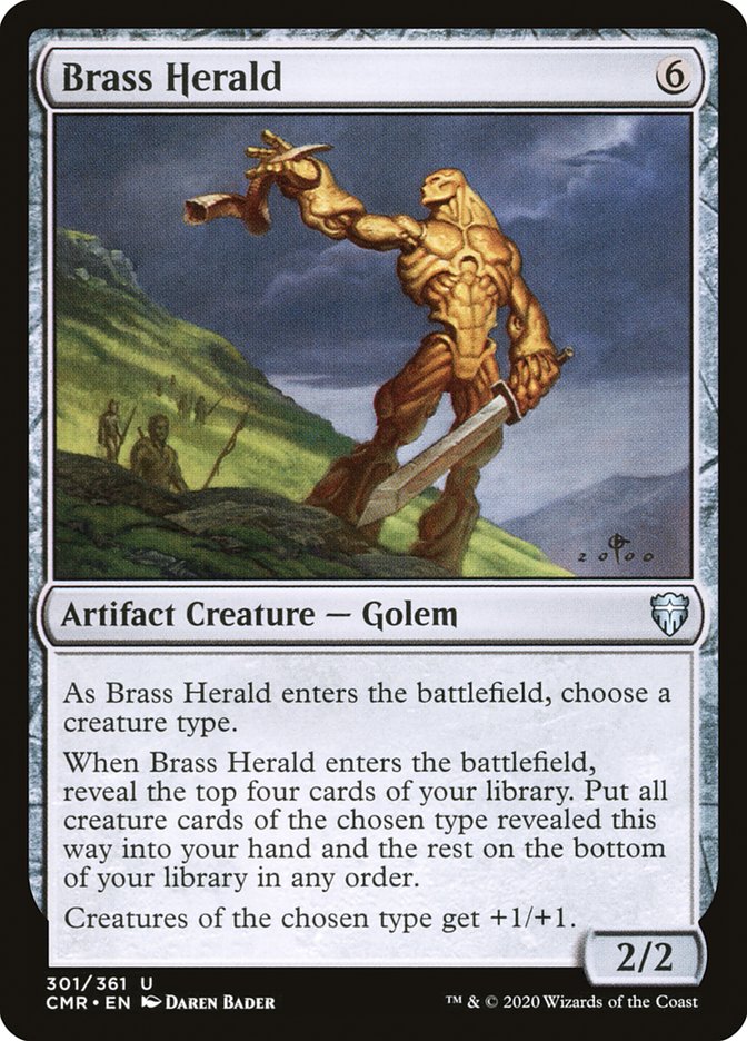 Brass Herald [Commander Legends] | Shuffle n Cut Hobbies & Games